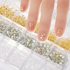 HNUIX lifestyle manicure shot featuring finished nails to inspire creative salon-style designs