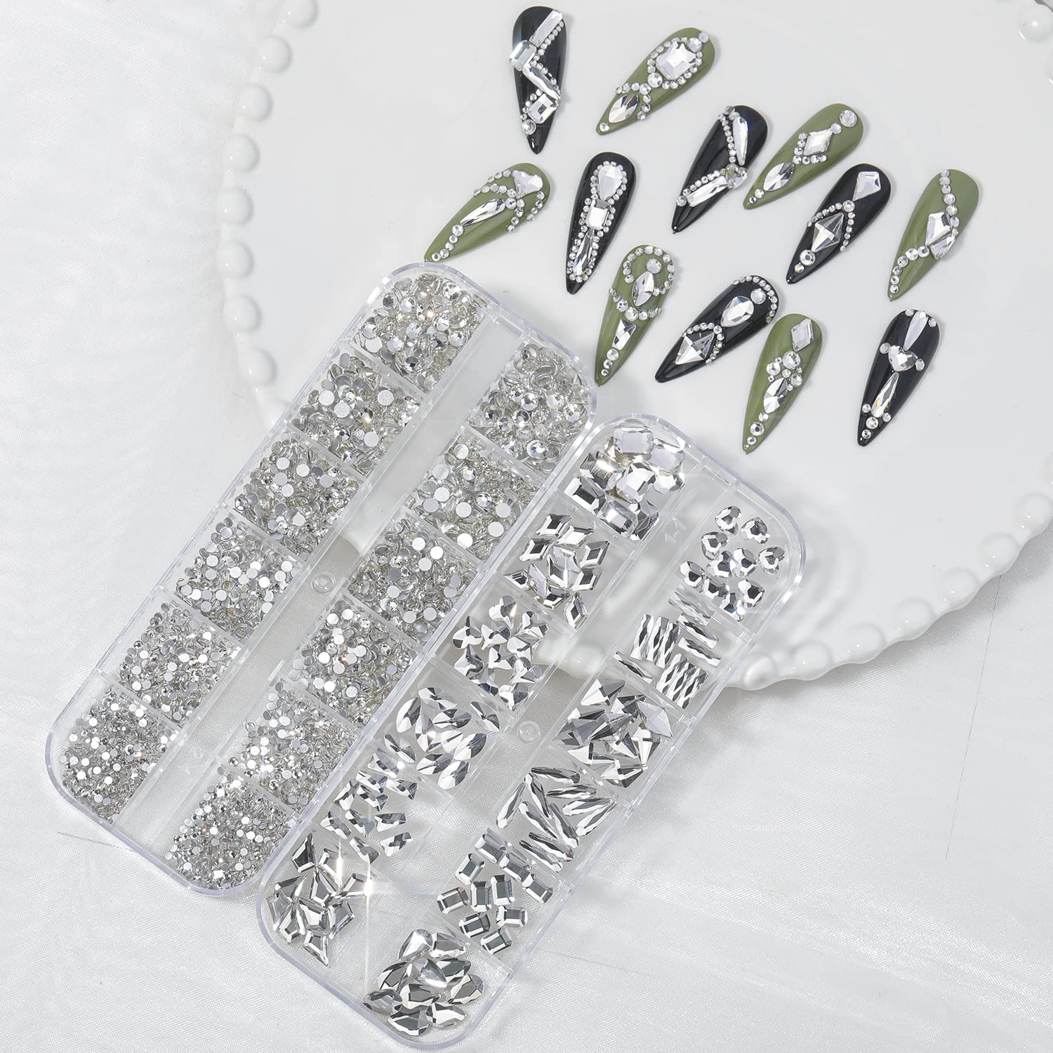 HNUIX tweezer and rhinestone picking pen displayed for precise application benefit