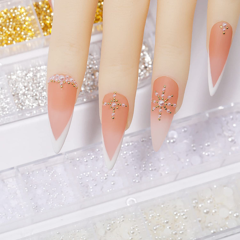 HNUIX tweezers and picking pen for precise bead placement and control