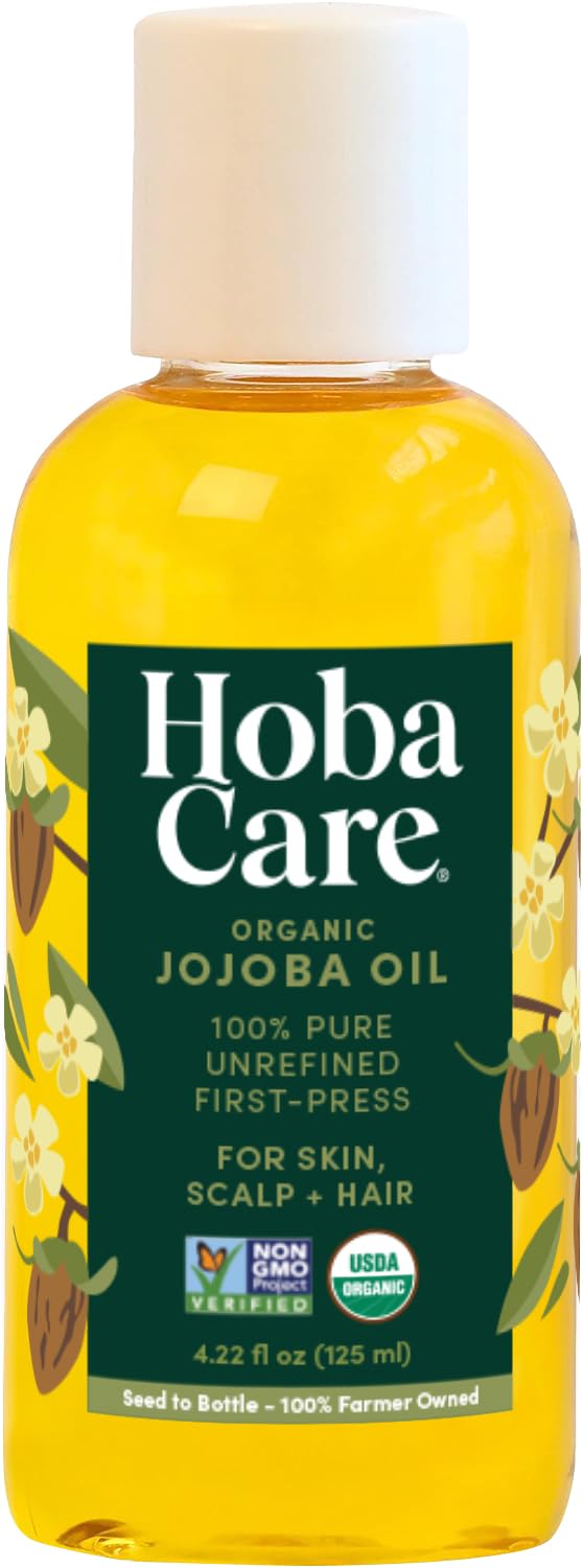 HobaCare bottle front view showing clean packaging and compact travel size benefit
