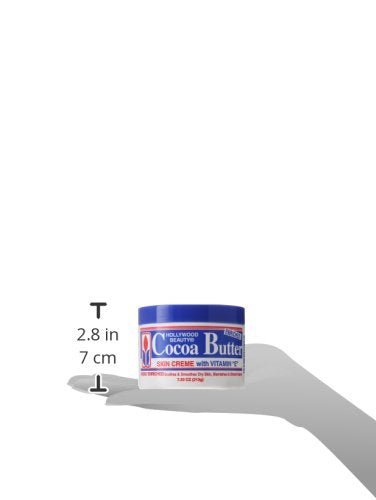 Hollywood Beauty container label detail displaying vitamin E and ingredients