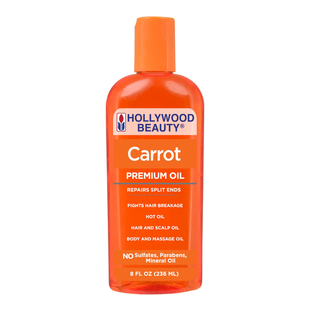 Hollywood Beauty front label 8oz bottle showing product identity and size benefit