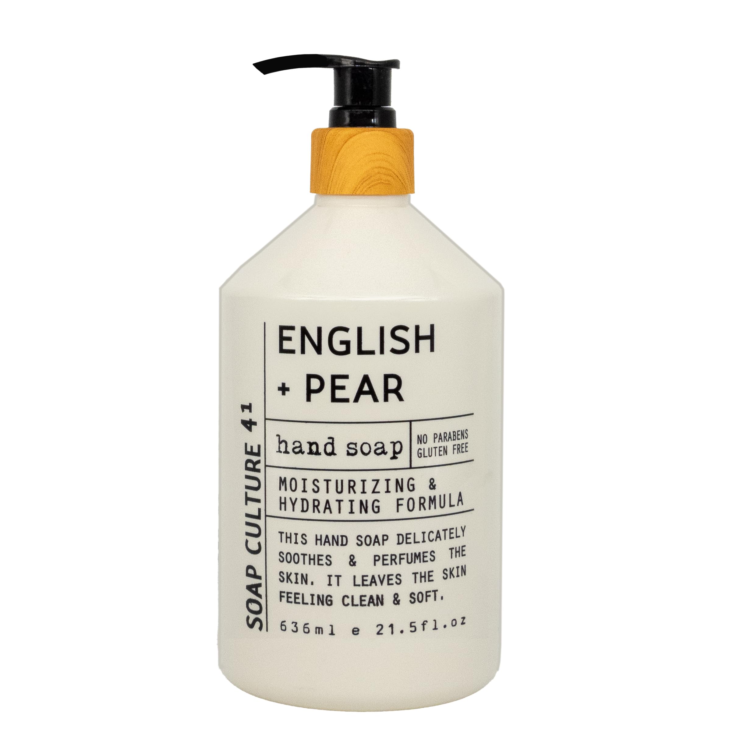 Home & Body Company ingredients-label close-up highlighting scent names and contents