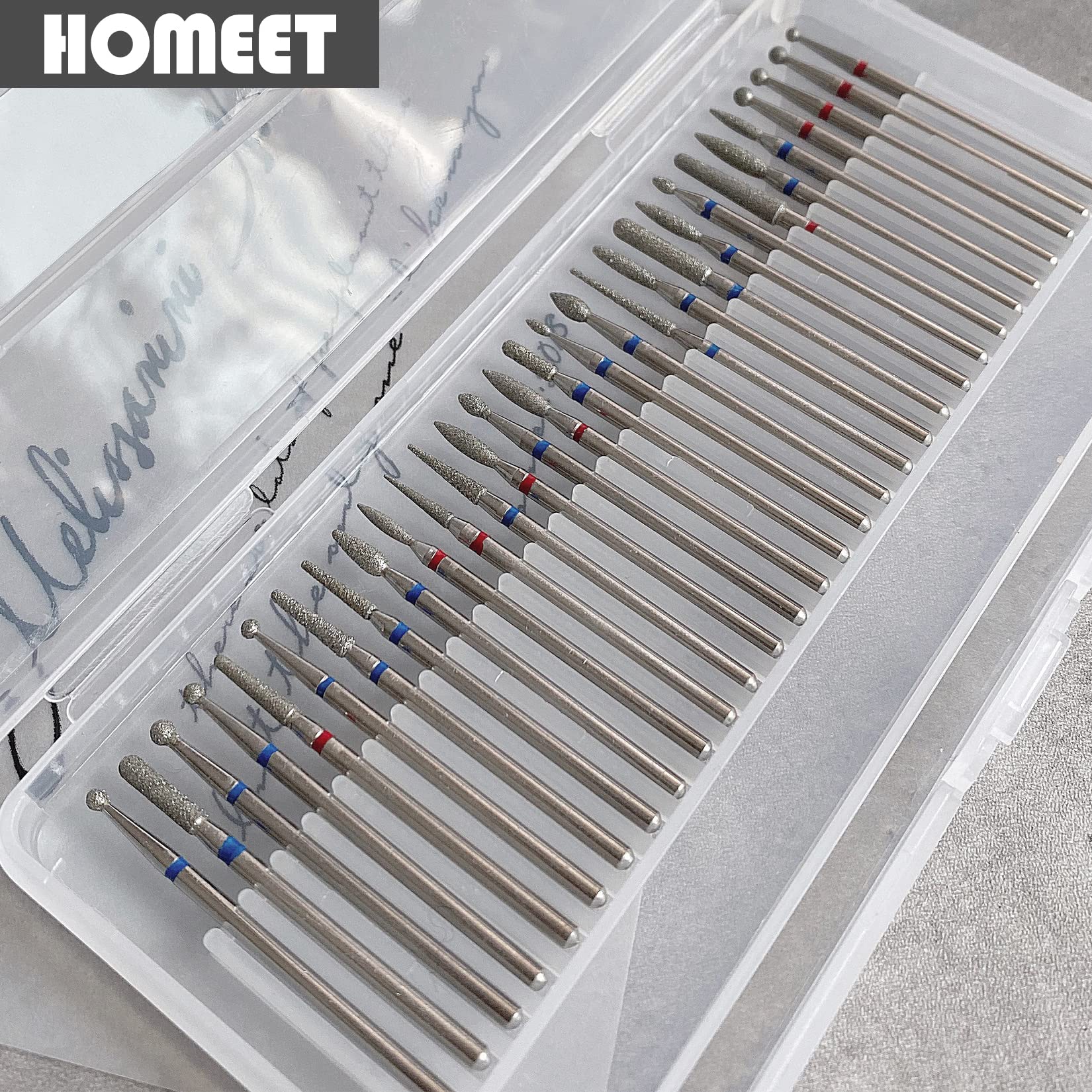 Homeet 2.35mm shank detail showing secure fit and compatibility
