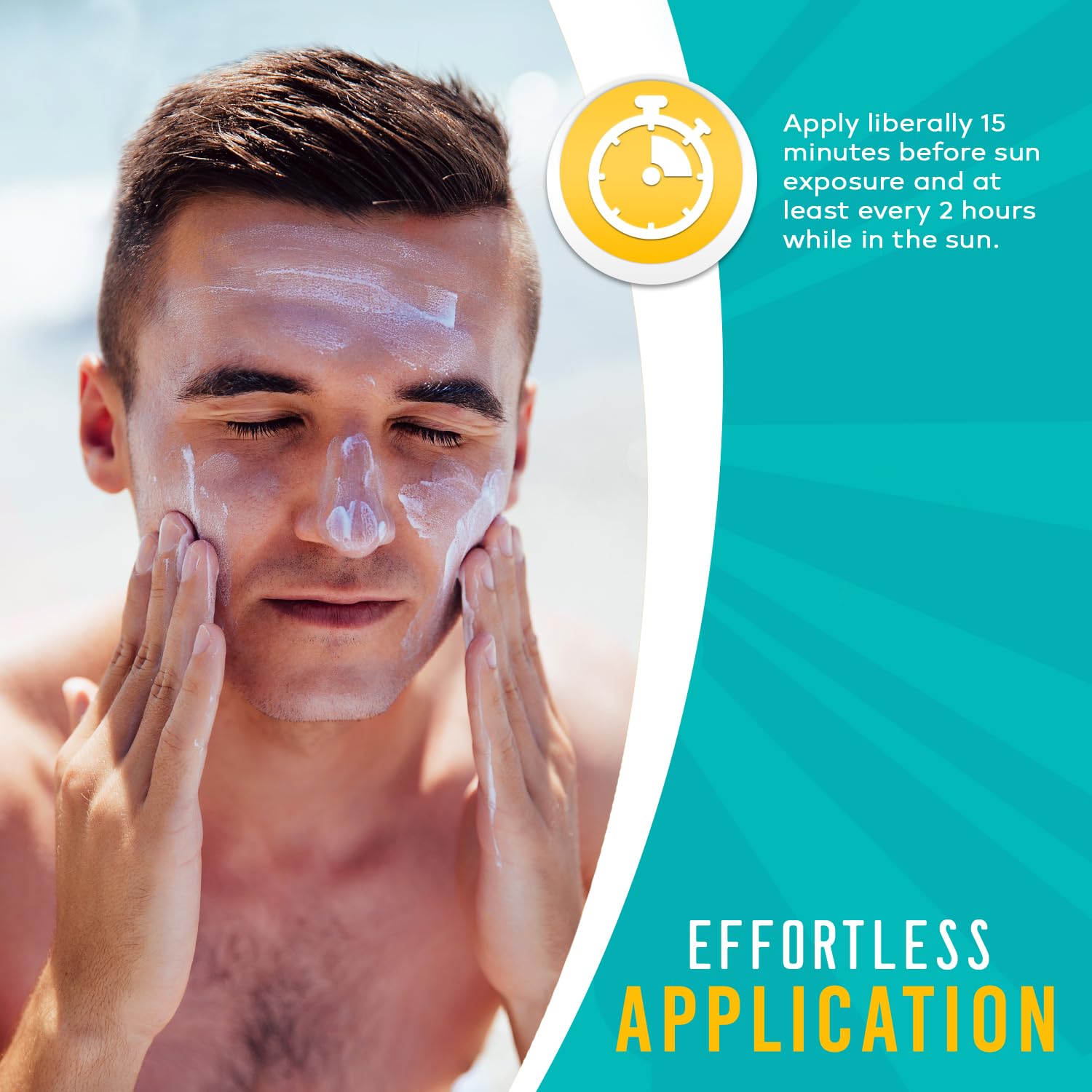 HOMESPHERE applying lotion to arm for quick, even coverage