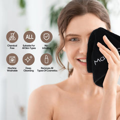 HOMEXCEL embroidered “makeup” label detail highlighting decorative and practical design