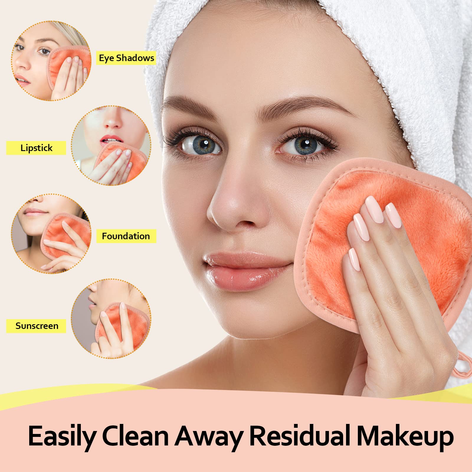 HOMEXCEL plush side detail highlighting exfoliating fibers for deeper clean