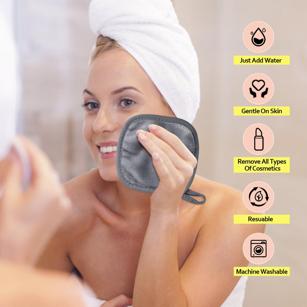 HOMEXCEL travel pouch with cloths, ideal for on-the-go touch-ups