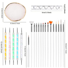 HomTop layout of double-ended dotting tools showing dual-function versatility