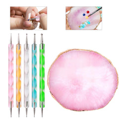 HomTop dual-ended dotting tools displayed highlighting multiple tip sizes