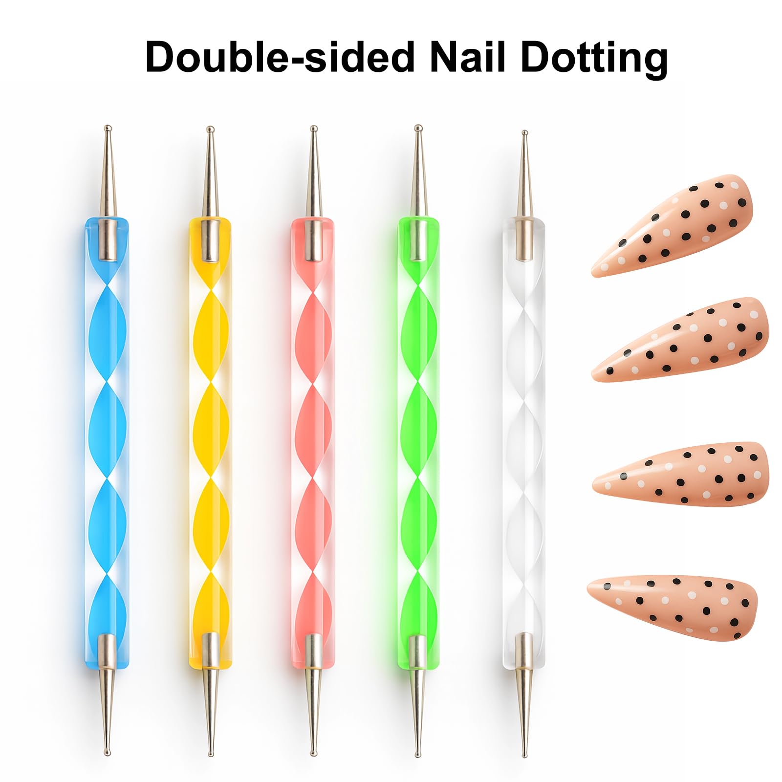 homtop nail stand holders and heart display for steady painting and display