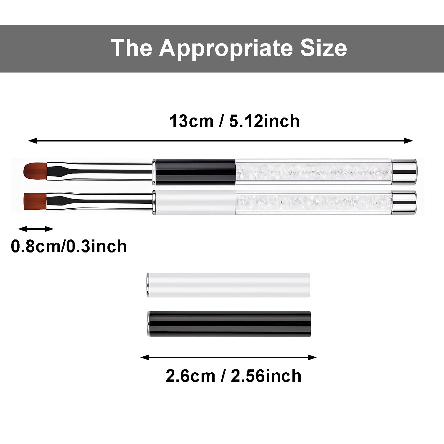 HomTop rhinestone handle detail emphasizing ergonomic grip and style