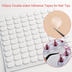 homtop tweezers and adhesive putty tabs for secure rhinestone placement