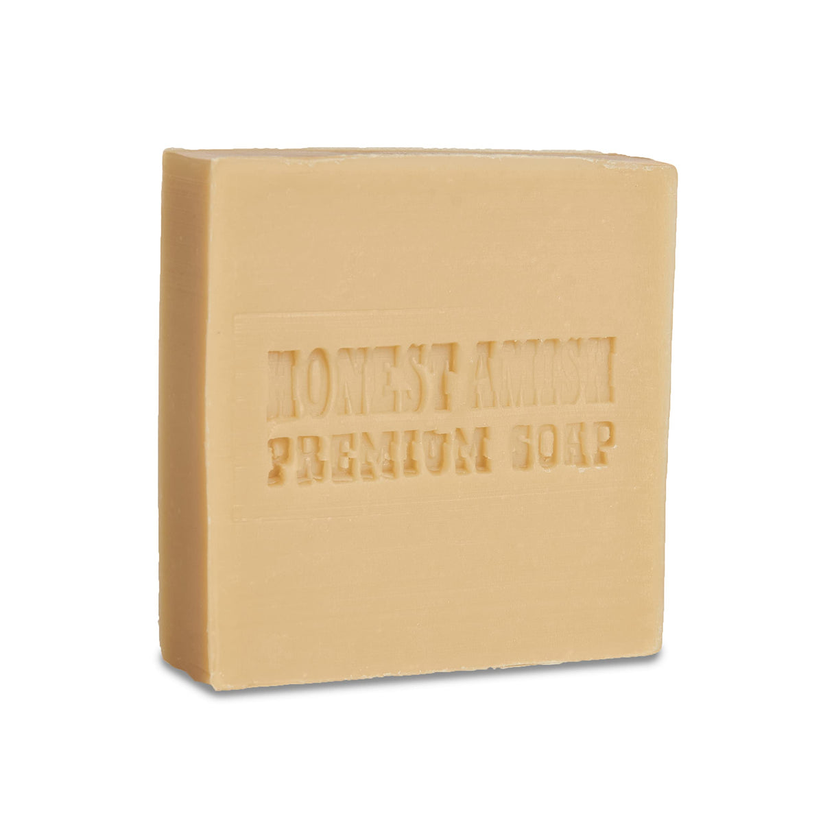 Honest Amish front packaging showing lavender and clove, highlighting natural ingredients and calm scent
