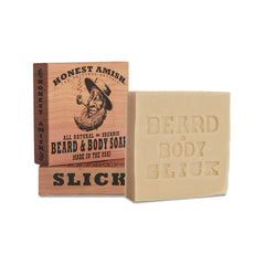 Honest Amish close-up lather highlighting creamy texture and gentle cleansing