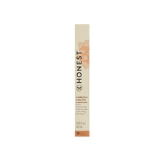 Honest Beauty product with recycled carton emphasizing sustainable packaging benefit