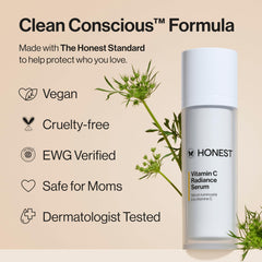 Honest Beauty applied on hand demonstrating quick absorption and hydrating feel