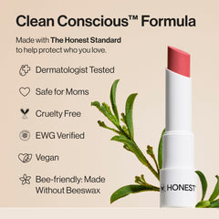 Honest Beauty Plum Drop shade comparison with other tints illustrating buildable color options