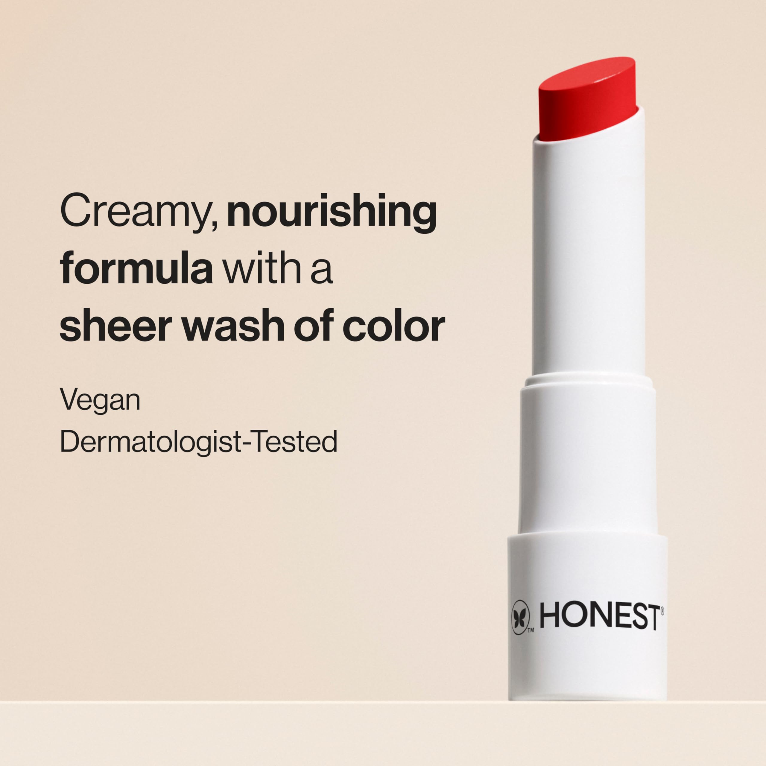 Honest Beauty creamy texture closeup highlighting smooth glide and hydration