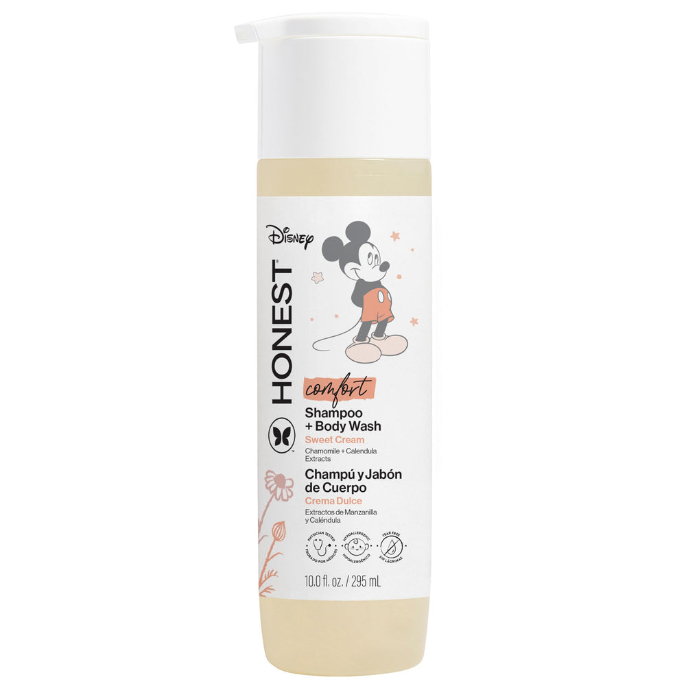 The Honest Company front packaging Sweet Cream showing gentle family-friendly design and benefits