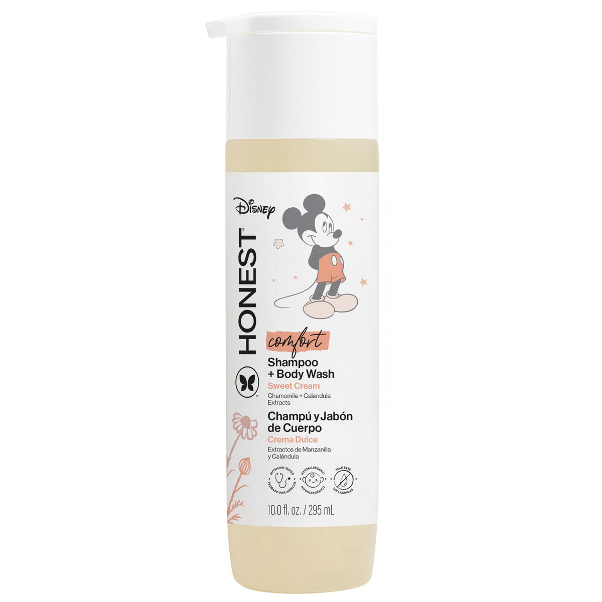 The Honest Company front packaging Sweet Cream showing gentle family-friendly design and benefits