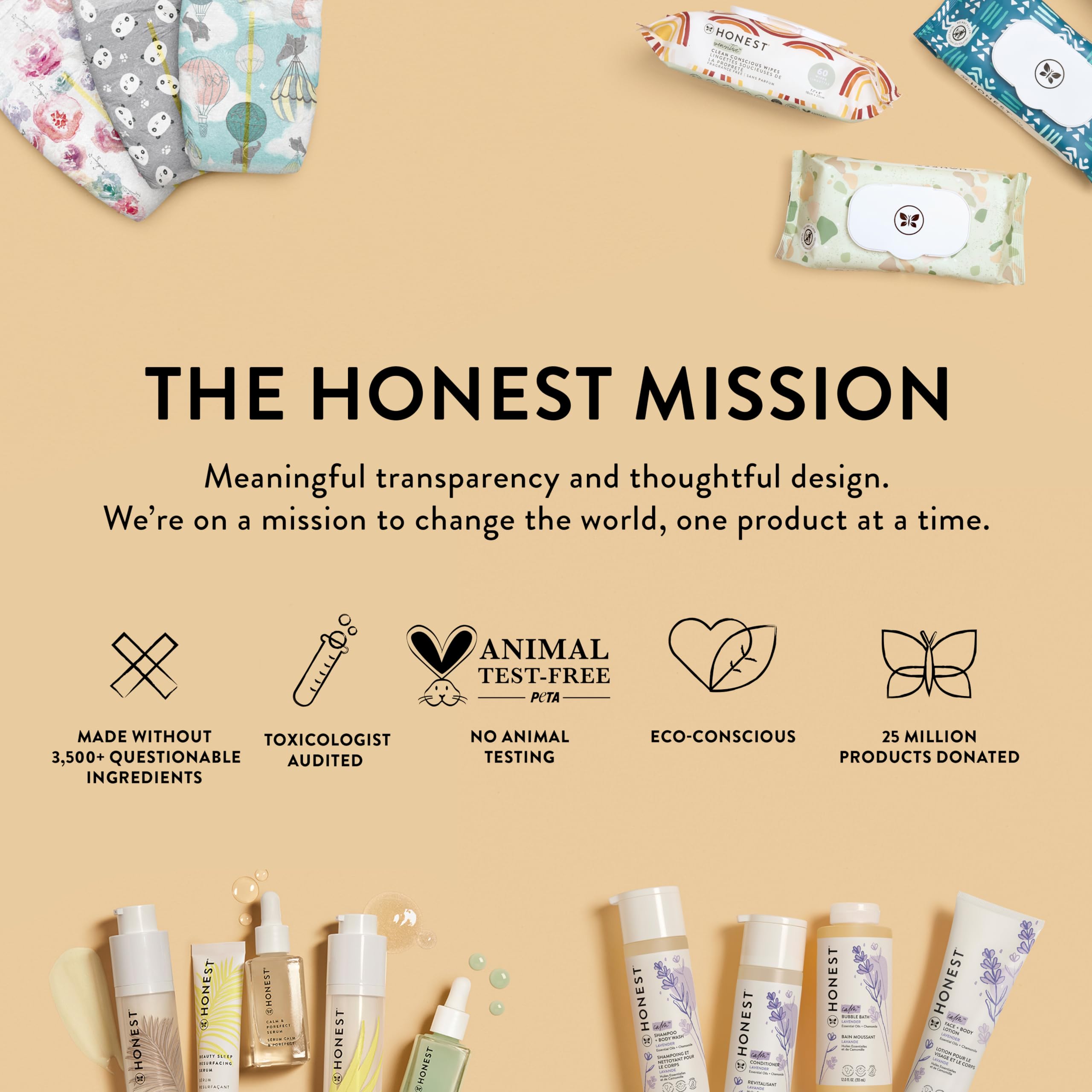 Dispensed gel on fingertip from The Honest Company showing spreadable, fast-absorbing jelly