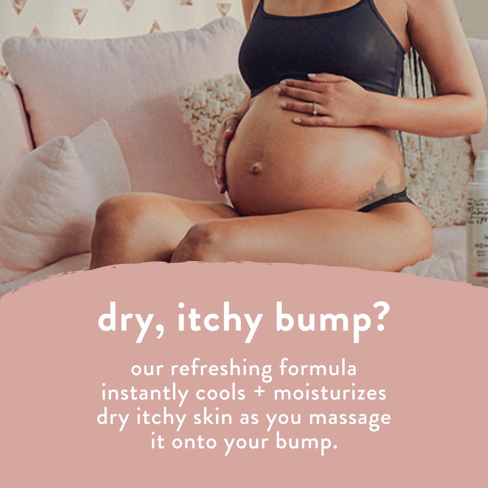 The Honest Company bottle pump and label clearly displaying product name and size
