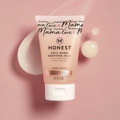The Honest Company gel texture close up illustrating lightweight, non-greasy feel