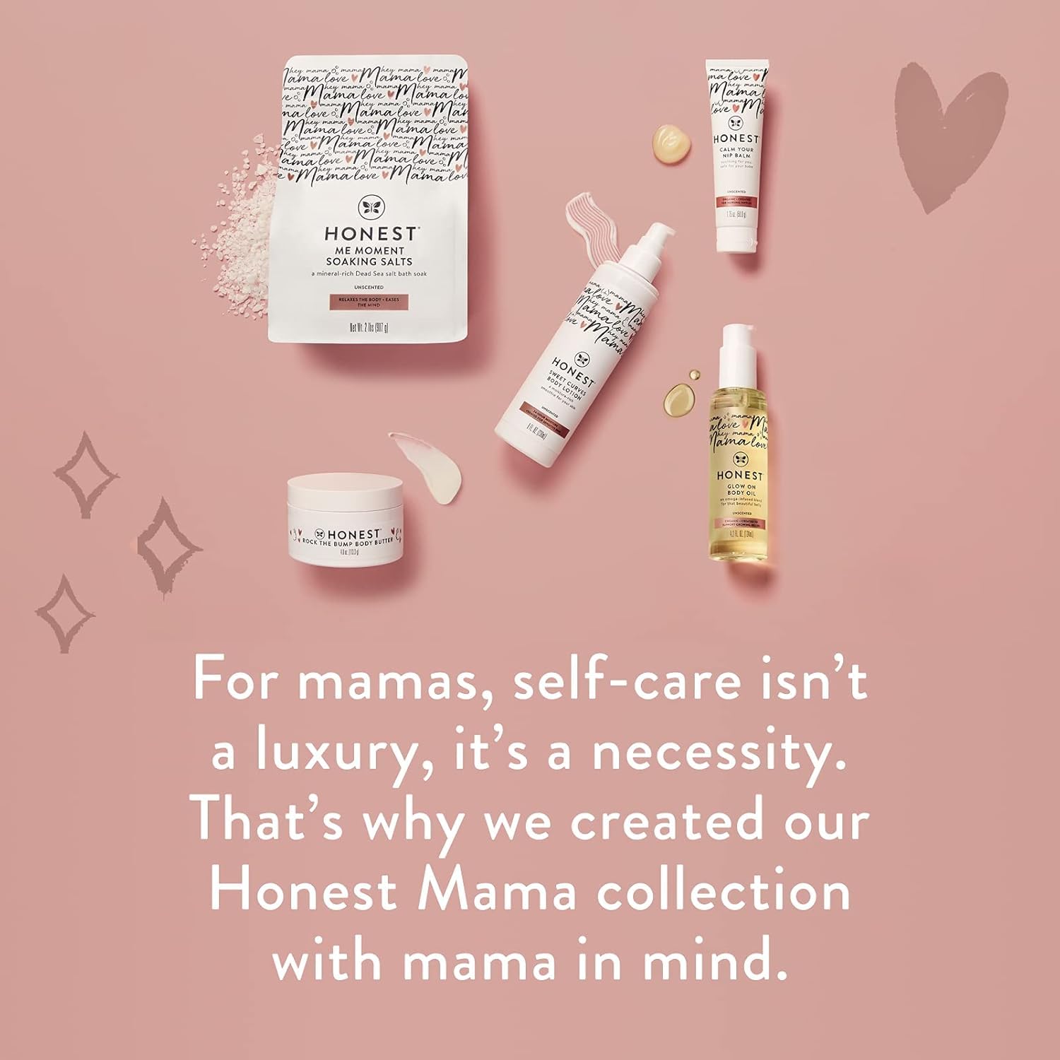 The Honest Company bottle next to hand for scale to show 4.2 fl oz size