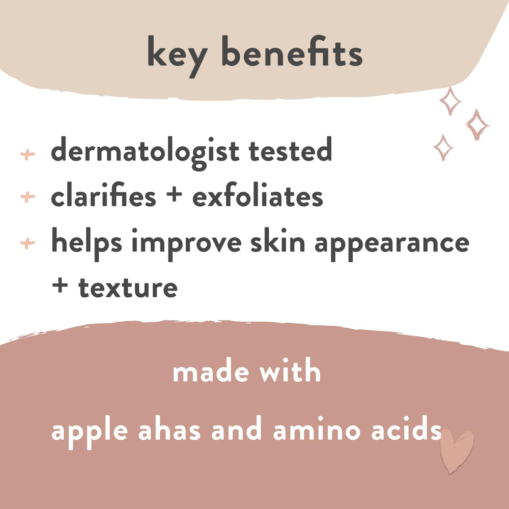 The Honest Company used on pregnant belly illustrating gentle, full-body safe cleansing