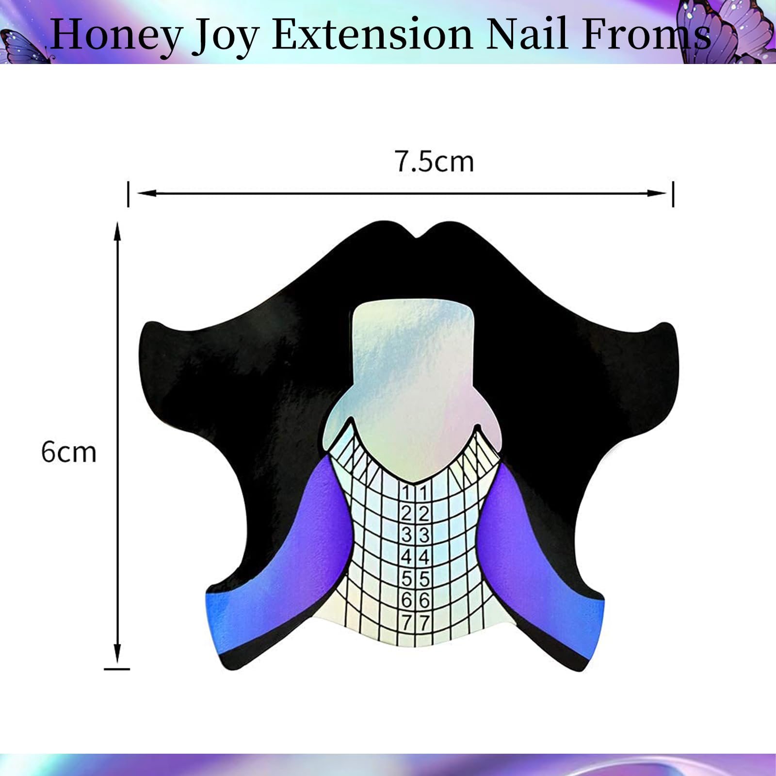 Honey Joy adhesive back detail displaying skin-friendly glue and secure hold