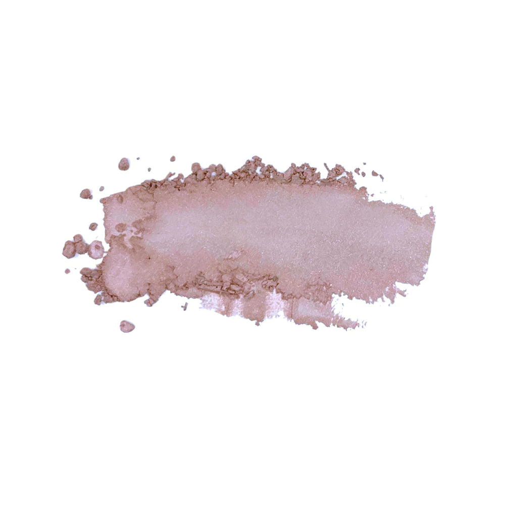 Honeybee Gardens Canterbury swatch on arm demonstrating buildable pigmentation and true color