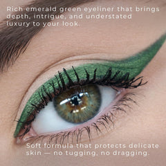 Honeybee Gardens Envy texture stroke demonstrating creamy matte pigment for smooth coverage