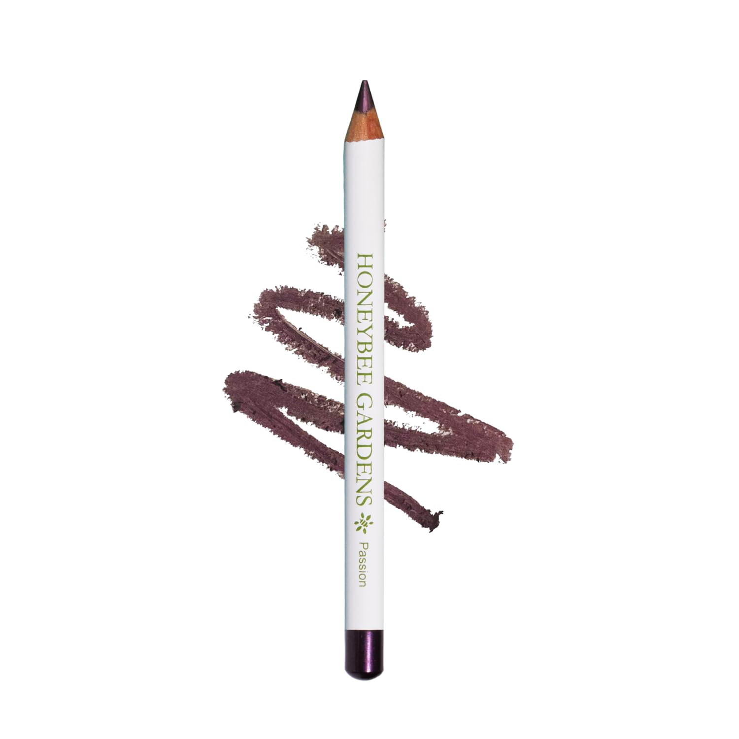 Honeybee Gardens Passion pencil front view showing color and shape for precise lining