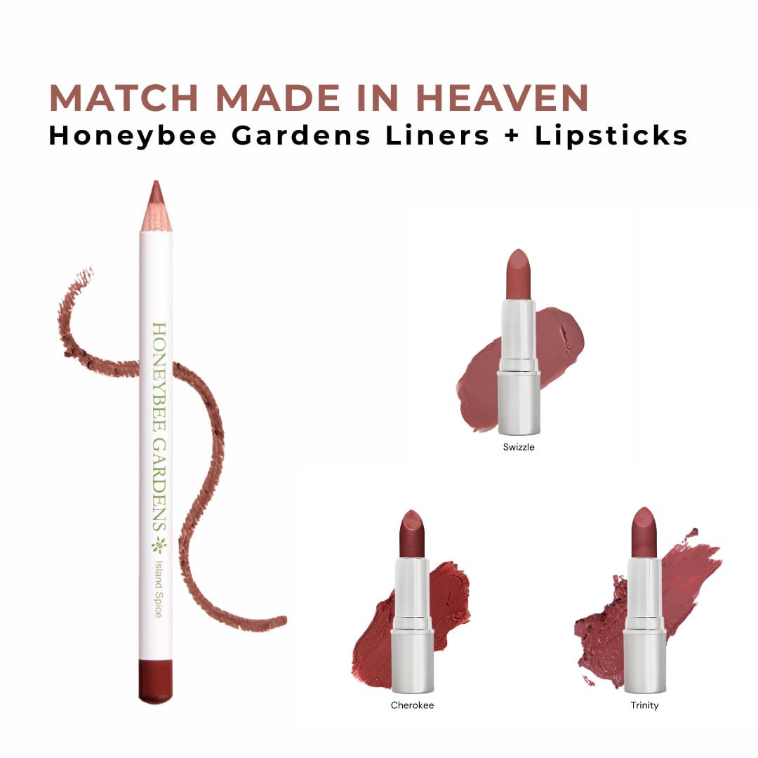 Honeybee Gardens pencil beside coin demonstrating compact travel-friendly size