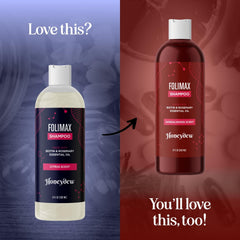 HONEYDEW Folimax being applied in shower demonstrating thorough cleansing