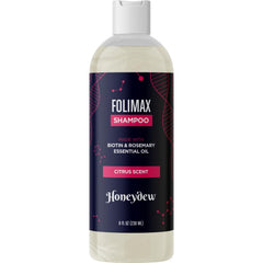 HONEYDEW Folimax before and after hair showing visible volume improvement