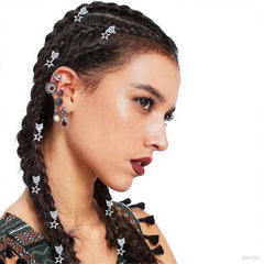 HONGCAUP twenty clips arranged for travel showing versatile styling options