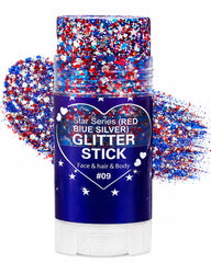 HONLLEY front packaging showing patriotic glitter stick benefit quick-use