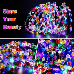 HONLYNE customized crown with added ribbons showing creative personalization