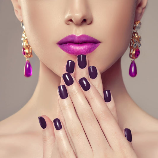 Honoson glossy finish close-up highlighting shine and smooth surface for salon look