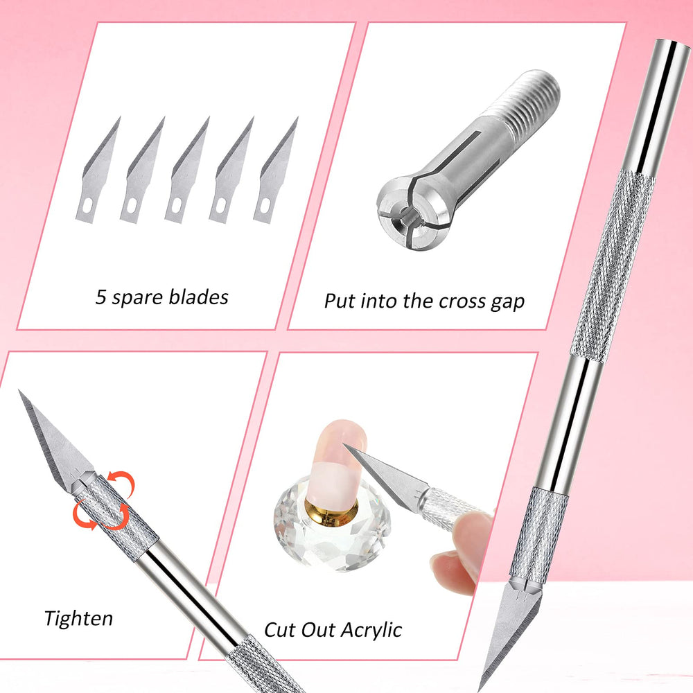 Honoson packaged contents with spare blades and knives for uninterrupted salon work