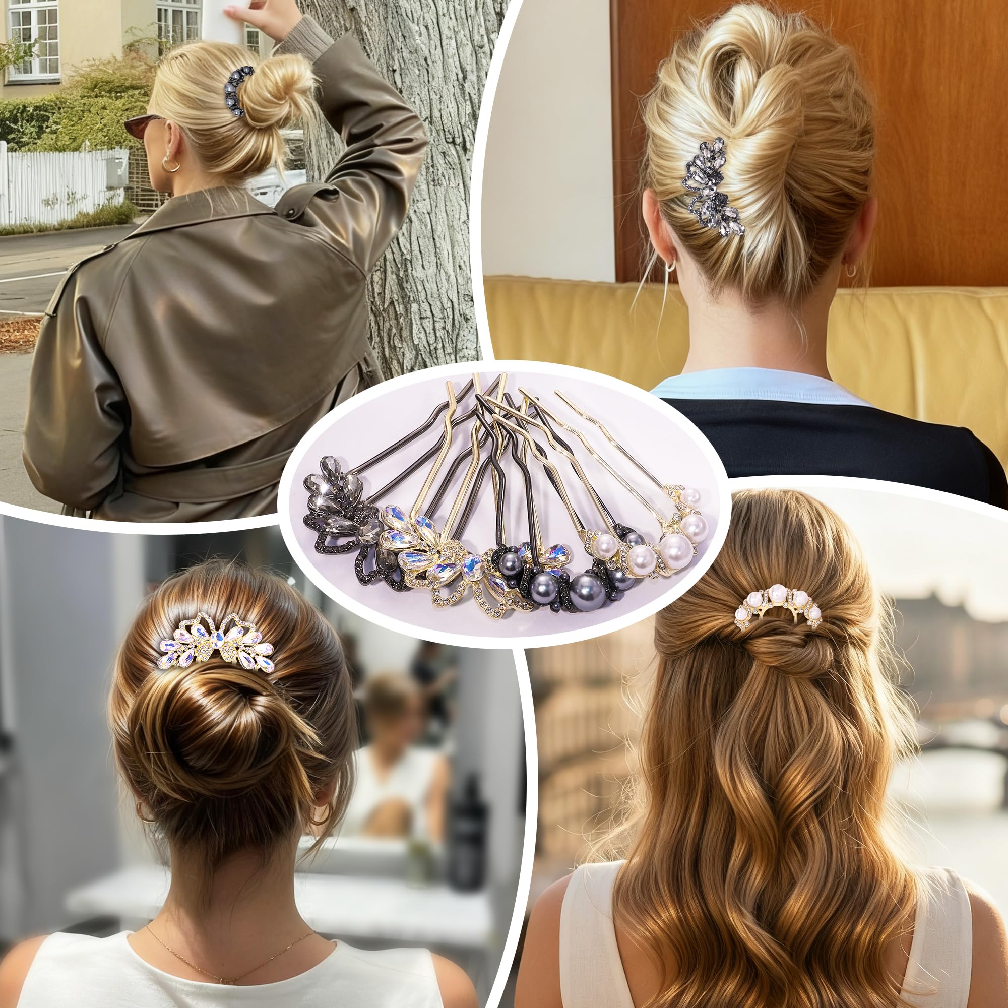 Hoojoot prongs wavy design close displaying four-prong grip that prevents slipping