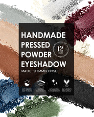 HOOMUSS cranberry in makeup setup showing palette use for versatile looks benefit multi-use