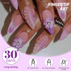 HOSAILY accessories included glue file stick and jelly tabs for easy application