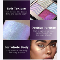 HOSAILY application finger press showing fingertip use for maximum pigment payoff benefit