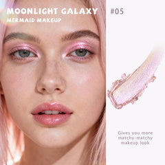 HOSAILY fingertip swatch showing creamy application and easy blendability