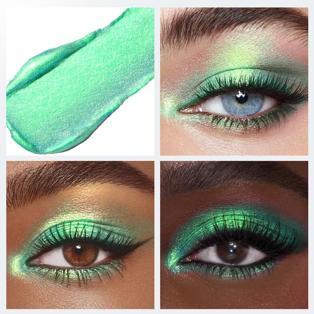 HOSAILY applied to inner eye corner demonstrating brightening and dimension benefit