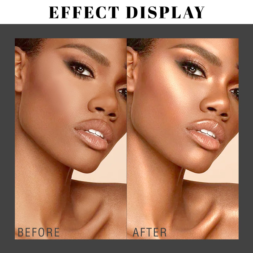 HOSAILY bronze on collarbone enhancing contours with radiant glow