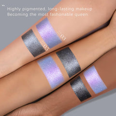 HOSAILY inner-corner highlight application brightening eyes with purple-blue shift